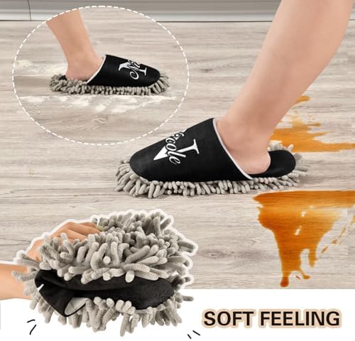 Custom Mop Slippers for Floor Cleaning Comfortable Microfiber Mop Slippers