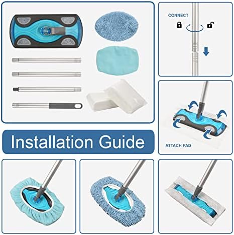Layers Dust Mop for Hardwood Floor Cleaning