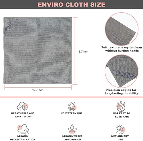 YOLOLOY Enviro Cleaning Cloth - No Chemicals Needed