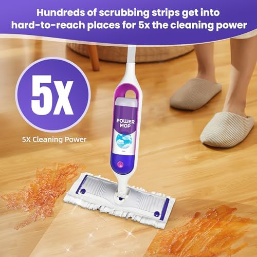 25 Pack Power Mop Pad Refills for Swiffer Multi-Surface Mop
