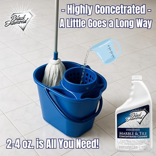 Black Diamond Marble Tile Floor Cleaner - 1 Quart