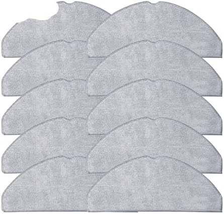 4 Pack Mop Cloths Compatible with Vyzzle D10 V20 L10 Robotic Vacuum