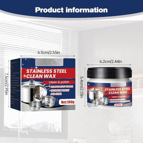 Juvhot Magical Stainless Steel Cleaning Paste