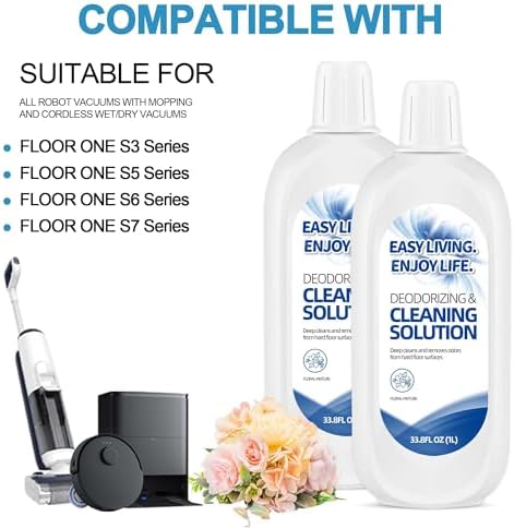 Homeazy 2L Floor Cleaning Solution for Tineco iFLOOR and Floor One Series 1