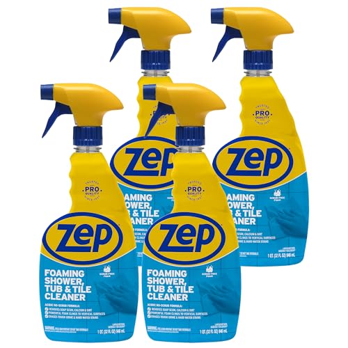 Zep Foaming Tub Tile Cleaner - 32 oz Case of 4