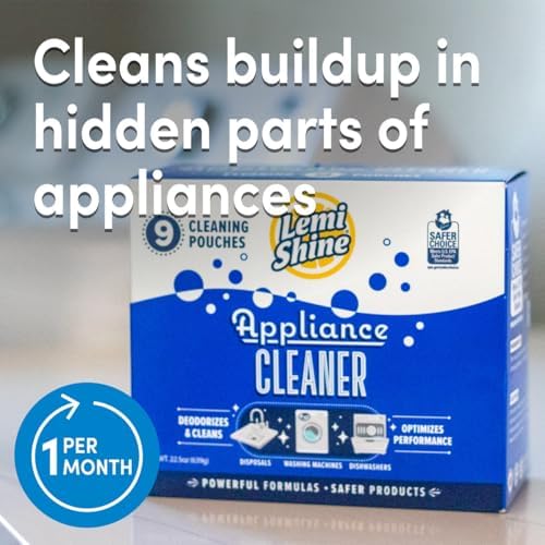 Lemi Shine Appliance Cleaner Deodorizer - 9 Pouches