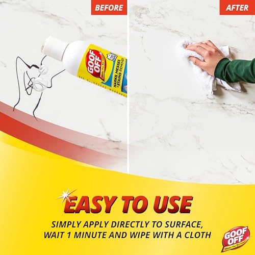 Goof Off Stain Remover for Plastics Fabric Clothing