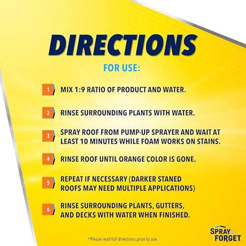 Spray Forget 1-Gallon Roof Cleaner Concentrate