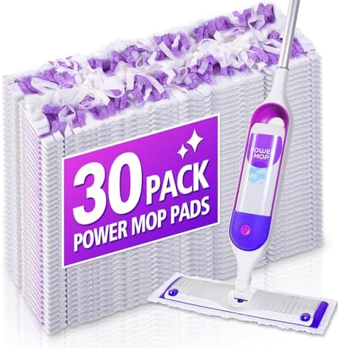 WENGROU Power Mop Refills Pads 30 Count 1