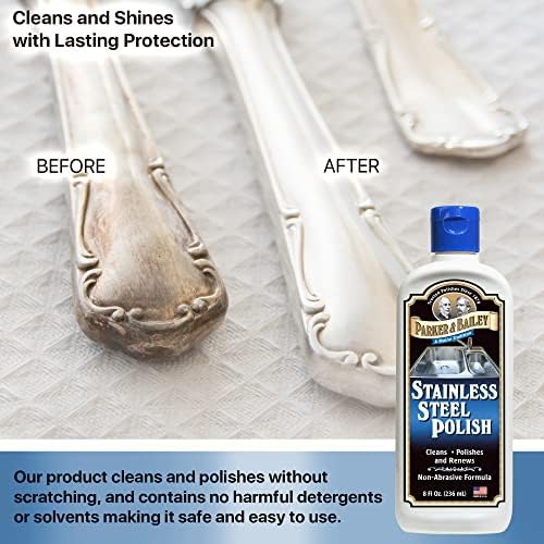 Parker Bailey Stainless Steel Polish - 100 Safe for Kitchen and Appliances