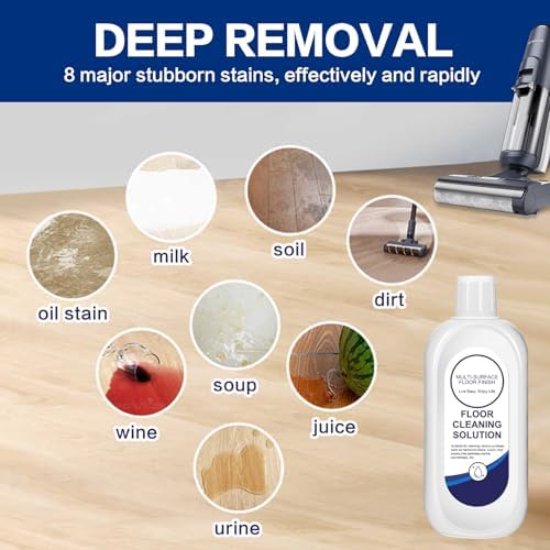 YHOVID Multi-Surface Floor Cleaner Refill 4 Pack Original