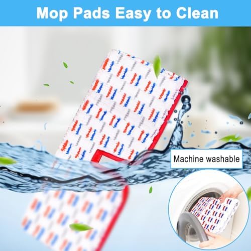 8 Pack Promist Max Mop Pads for O-Cedar Replacement