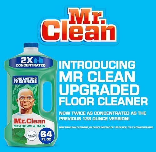 Mr Clean Multi Purpose Rain Liquid Cleaner 64 Ounce