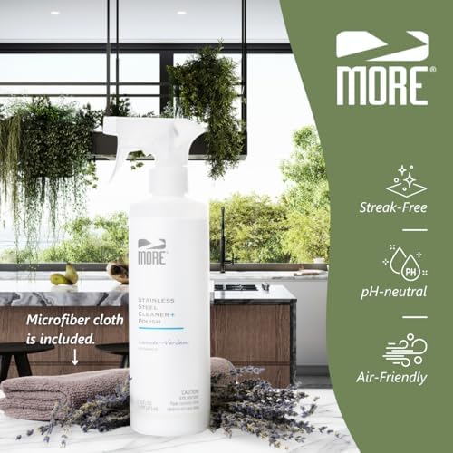 MORE Stainless Steel Cleaner Polish Bundle