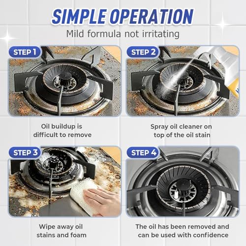 Heavy Duty Kitchen Oil Cleaner with Fresh Scent