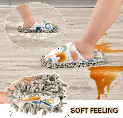 Zhirexin Cleaning Slippers for Home Floor Use