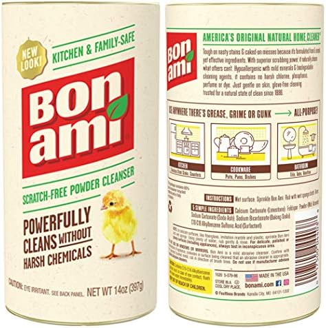 BON AMI Powder Cleanser - 4 Pack for All Surfaces