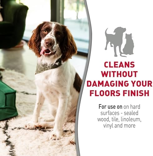 Natures Miracle Hard Floor Cleaner 24 Oz Dual-Action Stain Remover