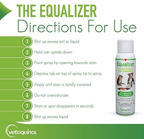 Vetoquinol Equalizer Pet Carpet Cleaner 20oz