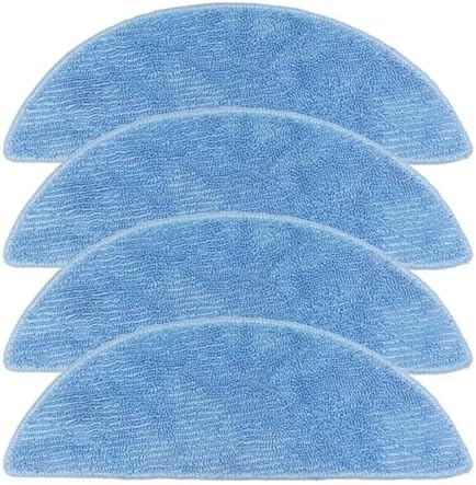 Vamarads Microfiber Mop Pads 4 Pack Compatible with Ecovacs YEEDI Y1 Pro Robot Vacuum Cleaner
