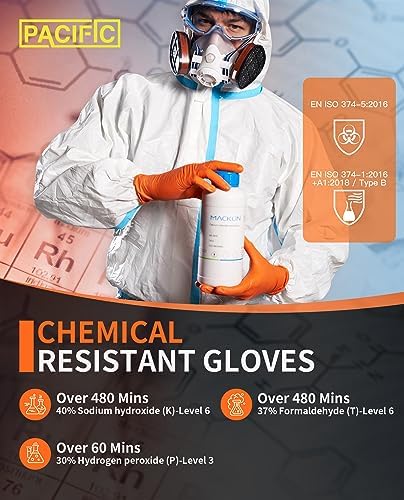 PACIFIC PPE Nitrile Gloves 8 Mil 100 Count
