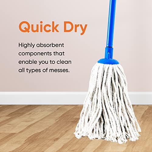 Superio Cotton Mop Head Refill - 10 Strings
