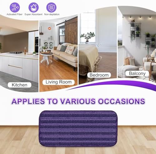 Updated Cationic Swiffer Wet Jet Replacement Mop Pads