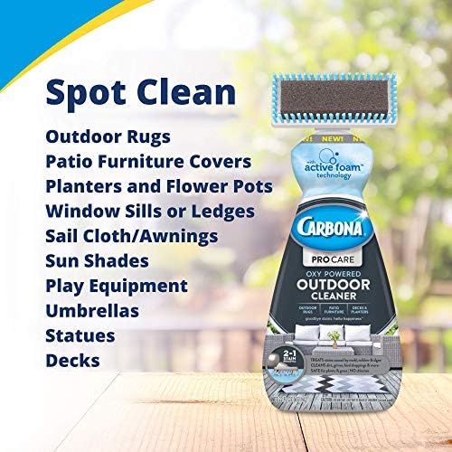 Carbona Pro Care Oxy Powered Outdoor Cleaner 22 Fl Oz 2 Pack 1