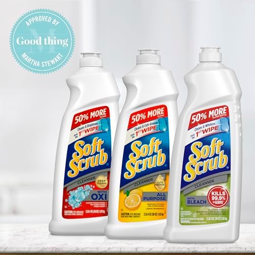 Soft Scrub Multi-Purpose Cleaner with Oxi 36 Ounce Pack of 6 1
