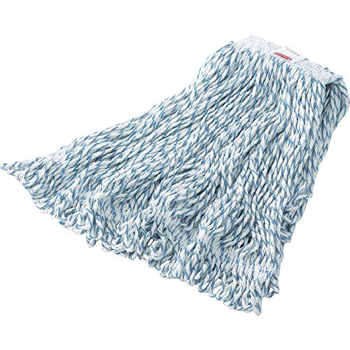 Rubbermaid Commercial 20 Oz Web Foot Finish Wet Mop 1 in Headband White