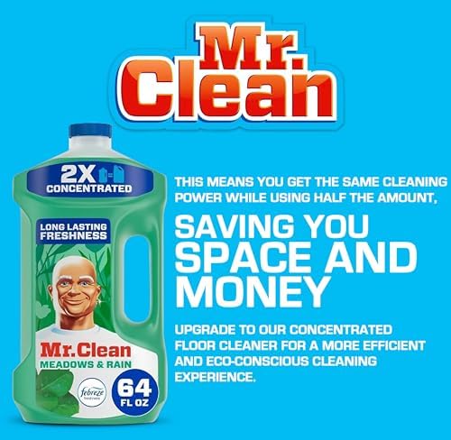 Mr Clean Multi Purpose Rain Liquid Cleaner 64 Ounce