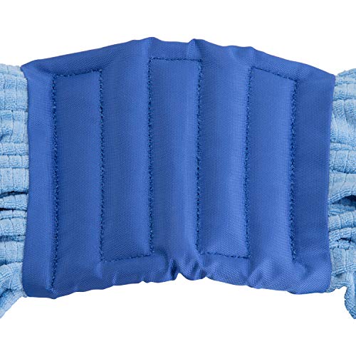 Genuine Joe GJO47540 Blue Microfiber Mop Head Refill Pack of 12