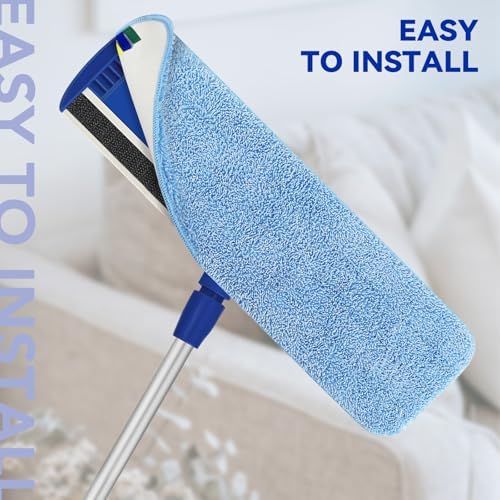 BeiLan Replacement Microfiber Mop Pads 18 Inch 10 Pack