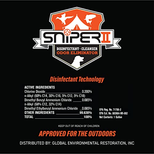 SNiPER II Disinfectant Spray 2-Pack 1