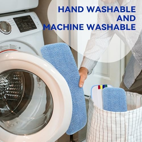 BeiLan Replacement Microfiber Mop Pads 18 Inch 10 Pack