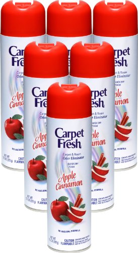 Carpet Fresh 280174 Foam Odor Eliminator Pack of 6
