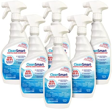 CleanSmart Hospital Grade Disinfectant Pack of 6 23 oz