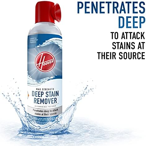 Hoover Max Strength Deep Stain Remover Aerosol Spray 2 Pack