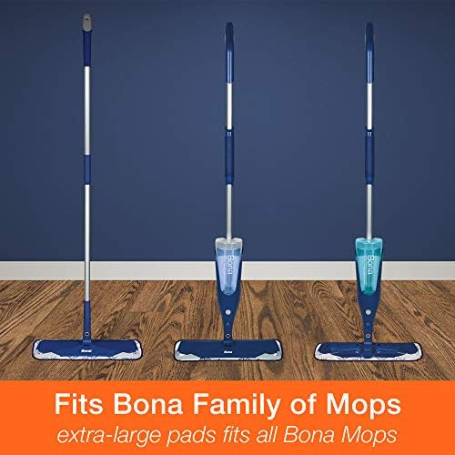 Bona Microfiber Pads 3 Pack for Hardwood and Multi-Surface Floors