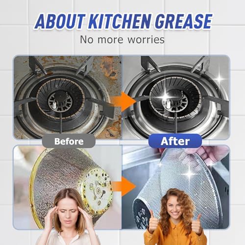 Heavy Duty Kitchen Oil Cleaner with Fresh Scent