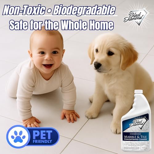 Black Diamond Marble Tile Floor Cleaner - 1 Quart