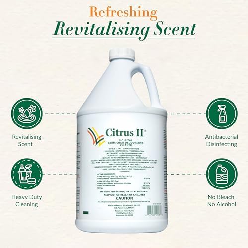 Citrus II Hospital Deodorizing Cleaner 1 Gallon Refill
