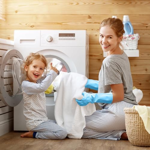 KAQ Reusable Rubber Gloves with Cotton Liner
