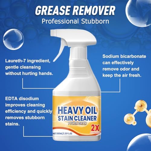 Heavy Duty Kitchen Oil Cleaner with Fresh Scent