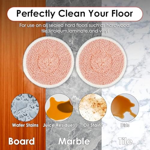 12 Pack 3897A Replacement Mop Pads for Bissell SpinWave
