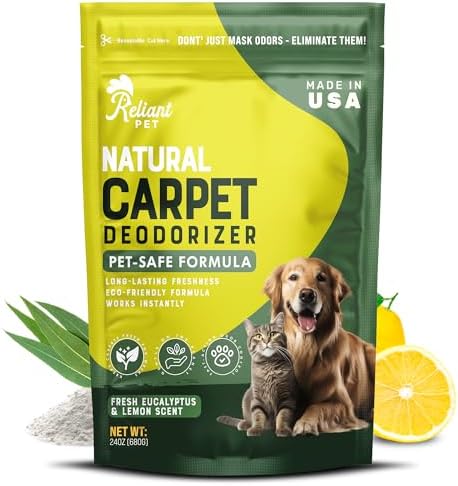 Reliant Pet Carpet Deodorizer Powder 24oz Made in USA