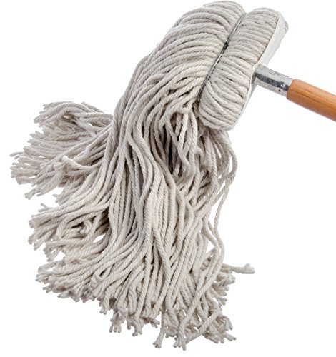 SPARTA Flo-Pac Mop Head Cut-End 18 Inches White
