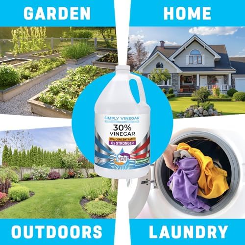 Active Force 30 Vinegar 128 oz for Cleaning