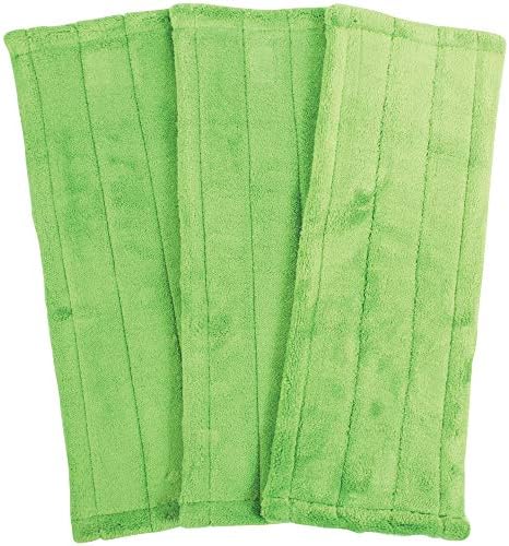 Cen-Tec Systems 94797 Microfiber Mop Heads 3-Pack Green 1