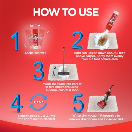 Resolve High Traffic Carpet Foam Cleaner 22 oz Can 1